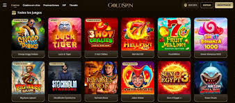 Descubre la experiencia única en GoldSpin Casino España