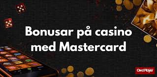 Casinoer med Mastercard En Udforskning af Betalingsmetoder og Spiloplevelser