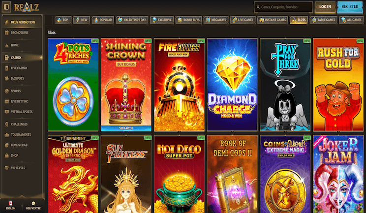 Experience Thrilling Gameplay with the RealZ Casino App